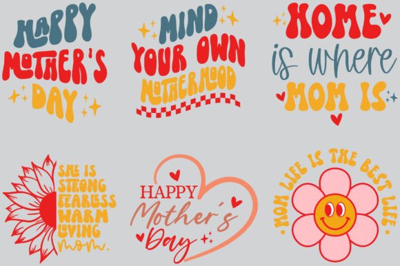 Download Happy Mother's Day Retro Svg Bundle - Happy mother's day retro svg Collection