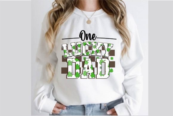 Download One Lucky Dad St. Patrick's Day Design - St. patrick's day design Collection