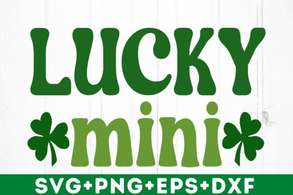 Download Lucky Mini St.Patrick's Retro Design - Premium Bundle