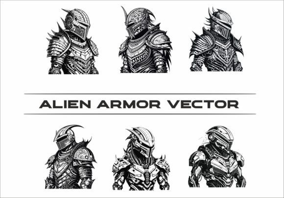 Download Extraterrestrial Alien Armor Vector - Extraterrestrial Collection
