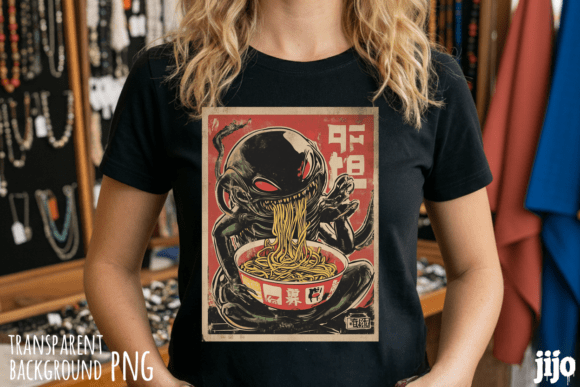 Download Alien Ramen Noodles Extraterrestrial PNG - Extraterrestrial Collection