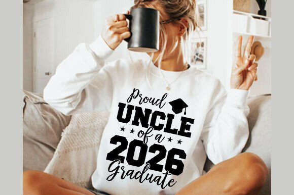 Download Proud Uncle 2026 Graduate SVG - Uncle Collection